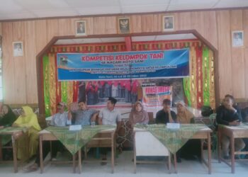 Kompetisi Kelompok Tani se Nagari Koto Sani, Menghidupkan Semangat  Pertanian