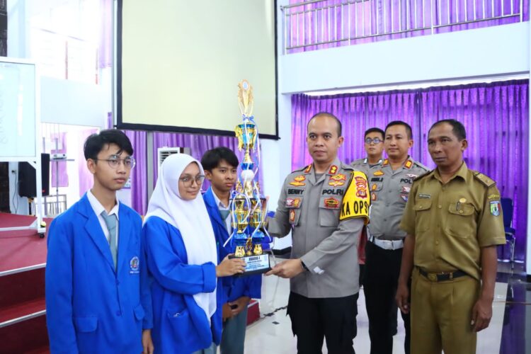 Sat Binmas Polres Pringsewu Edukasi Partisipasi Masyarakat untuk Sukseskan Pemilu Damai