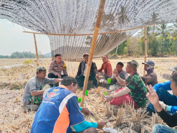 Sat Binmas Polres Pringsewu Edukasi Partisipasi Masyarakat untuk Sukseskan Pemilu Damai