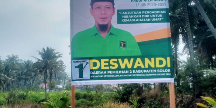 Deswandi Mantan Wali Nagari Koto Sani 2 Periode, Siap Hibahkan Diri Bila Terpilih Pada Pileg 2024, Maju Dari PPP Dapil 2 Kabupaten Solok