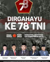Ucapan Dirgahayu TNI Ke 78 Dari DPRD Provinsi Banten