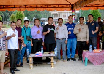 Wakil Bupati Rokan Hilir H. Sulaiman, S.H., M.H., Menutup Secara Resmi Turnament Futsal Mutiara Cup 1 Kab. Rohil