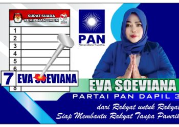 Caleg Partai PAN Eva Soeviana Nomor Urut 7 Dapil 3 Kabupaten Bogor, Bergerak Selalu Untuk Rakyat