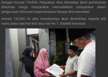 Disdukcapil Kabupaten Bengkulu Utara Kembali Melahirkan Inovasi: TAUSIA