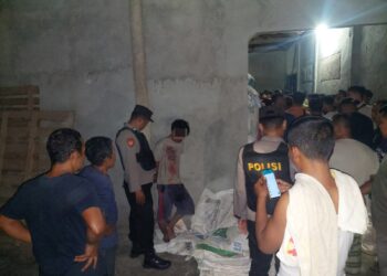 Sat Binmas Polres Pringsewu Berikan Penyuluhan Peningkatan Kapasitas Sat Linmas Menyongsong Pengamanan Pemilu 2024