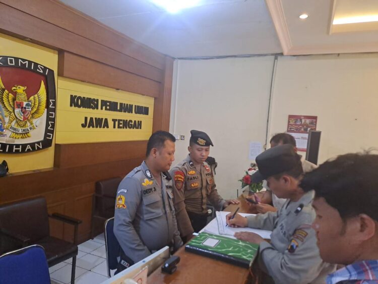Selama Pemilu, Kantor KPU dan Bawaslu Dijaga Ketat oleh Satgas Preventif