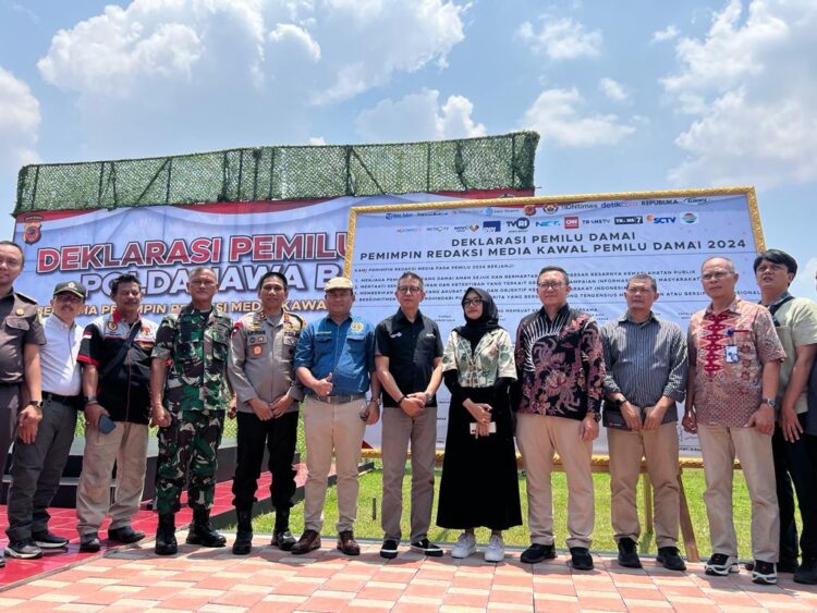 Ketua Persatuan Wartawaan Indonesia (PWI) Jawa Barat, Ajak Wartawan Wujudkan Pemilu Damai 2024