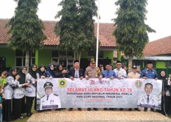 Stop Bullying! Menjadi Pesan Penting Kapolsek Jasinga di Acara HGN dan HUT PGRI Ke-78 di SMAN 1 Jasinga