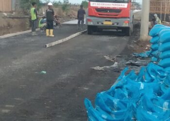 Publik Sambut Positif Proyek Jalan Tanjakan Kalianyar TA 2023 Bernilai Rp 14 M Lebih