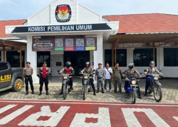 Masuki Masa Kampanye, Polres Pringsewu Terus Intensifkan Kegiatan Patroli di Lokasi Strategis