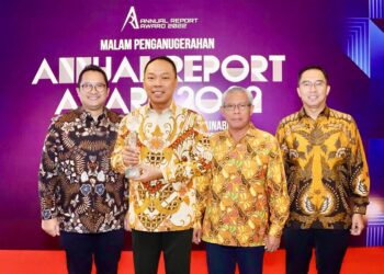 Jasa Raharja Raih Penghargaan Annual Report Award 2022