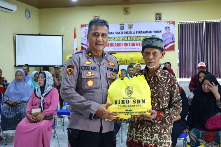 Masyarakat Respon Positif Bakti Kesehatan Yang di Selenggarakan Polres Pringsewu