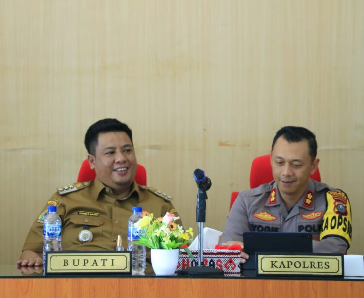 Bupati Samosir Pimpin Rakor Pengamanan Aquabike World Championship 2023