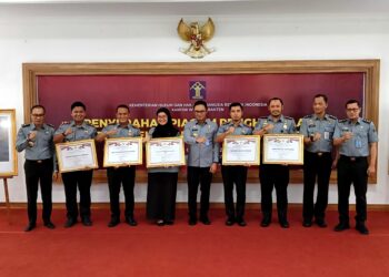 Kantor Imigrasi Tangerang Dua Tahun Berturut-Turut Raih Penghargaan Unit Kerja Pelayanan Publik Berbasis HAM