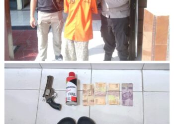 Bawa Pistol, Pemuda Asal Tanggamus Ancam dan Peras Warga Pringsewu