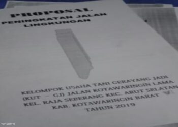 Desa Raja Seberang Butuh Perhatian Pemkab Kobar / Dinas PUPR, Untuk Bangun Jalan