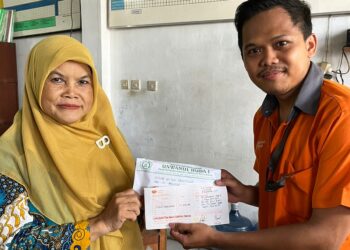 Donasi MI Unwanul Huda I Pasir Putih Kota Depok Untuk Perjuangan Rakyat Palestina Di Jalur Gaza