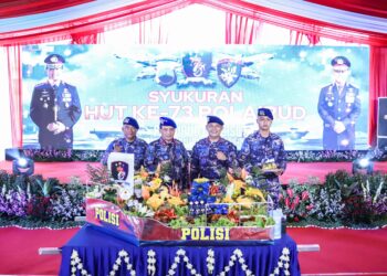 HUT Polairud Ke 73 Jajaran Polairud Polda Jateng Siagakan Personil dalam Pengamanan Pemilu 2024