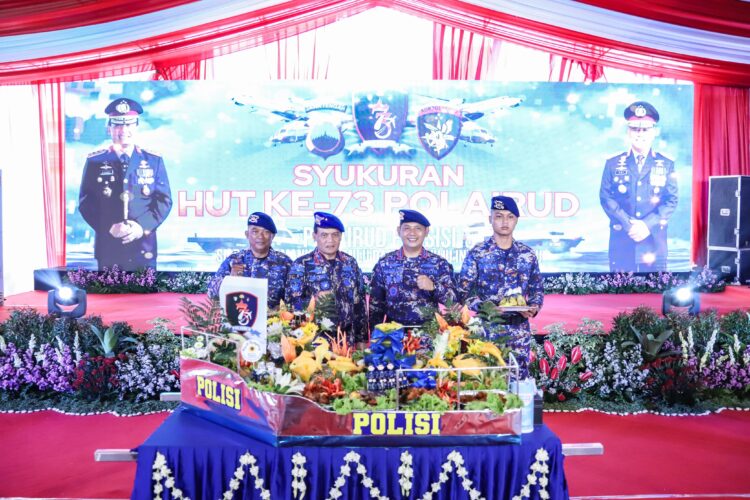 HUT Polairud Ke 73 Jajaran Polairud Polda Jateng Siagakan Personil dalam Pengamanan Pemilu 2024