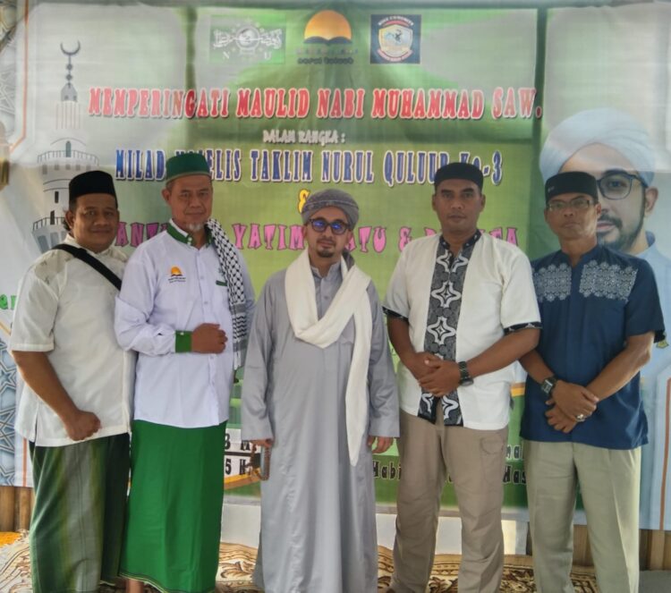 Memperingati Maulid Nabi Muhammad SAW Dalam Rangka Milad Majelis Ta’lim Nurul Quluub Ke-3