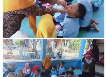 UPT Puskesmas Banyumas Edukasi Pemeriksaan DDTK Serta Berikan Vitamin A Kepada Anak Usia Dini