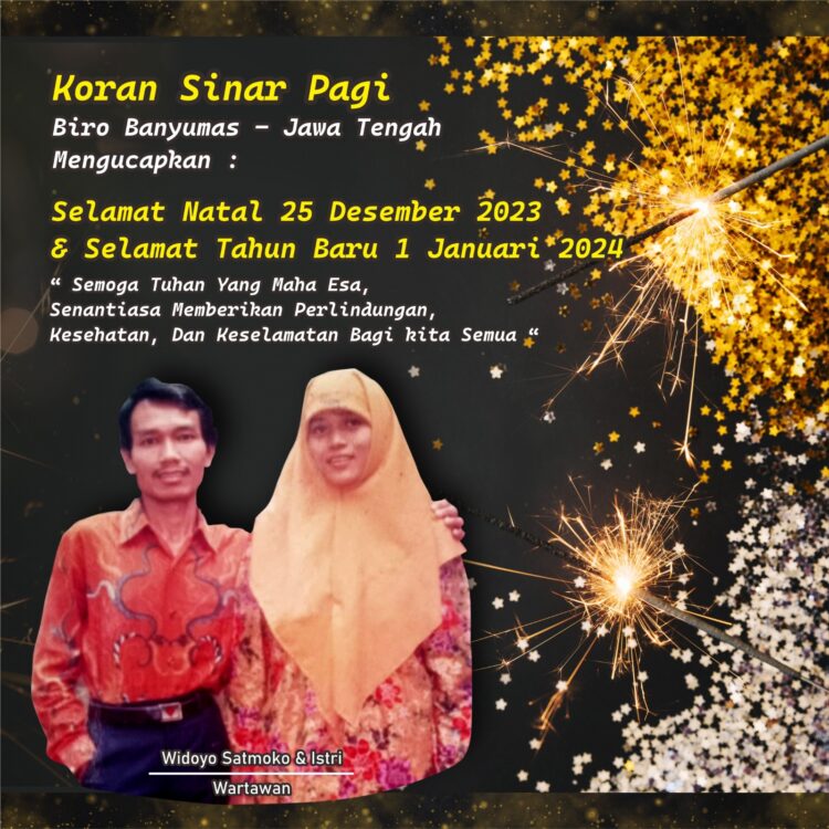 Widoyo Satmoko Selaku Kepala Biro Kabupaten Banyumas Koran SINAR PAGI