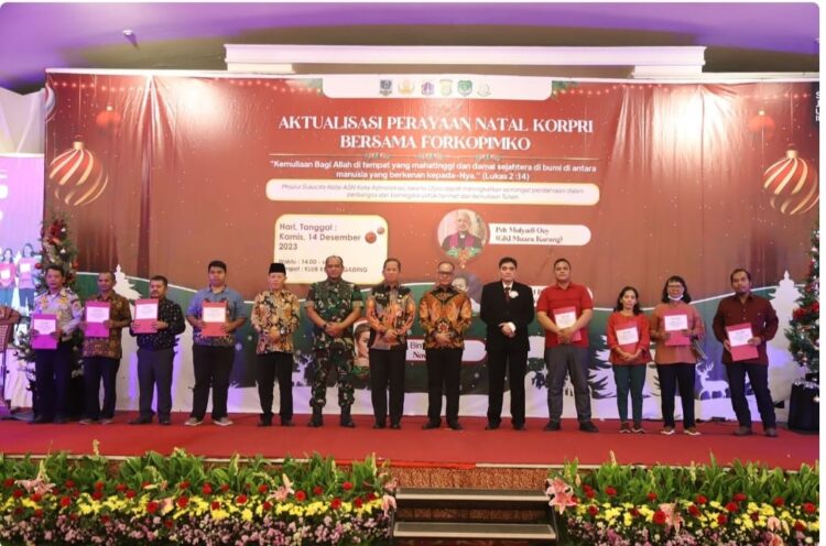 Aktualisasi Perayaan Natal KORPRI Bersama Forkopimko Diapresiasi, Diharap Tingkatkan Motivasi Pelayanan Masyarakat