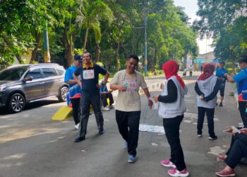 Ratusan ASN di Jakut Ikuti Skrining Kesehatan dan Pengukuran Kebugaran