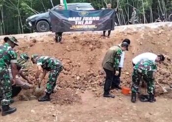 Video Conference Kick off Pembersihan Pantai Jajaran TNI AD dan Karya Bhakti Serentak Dalam Rangka Memperingati Hari Juang TNI AD ke-78 Tahun 2023