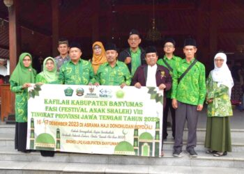12 Santri Banyumas Ikuti Festival Anak Shaleh di Donohudan Boyolali