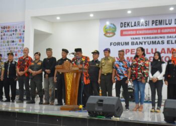 Forum Banyumas Eling Berkomitmen Wujudkan Pemilu Aman, Nyaman dan Kondusif