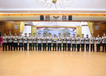 Kapolda Jateng Pimpin Sertijab Waka Polda, 3 PJU dan 9 Kapolres Jajaran Polda Jateng