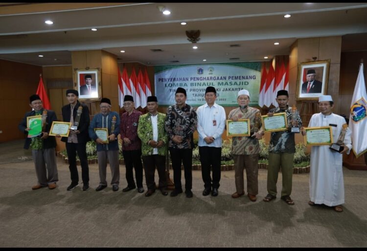Walikota Jakarta Utara Ajak Makmurkan Masjid Pada Acara Penyerahan Pemenang Lomba Binaul Masjid DKI