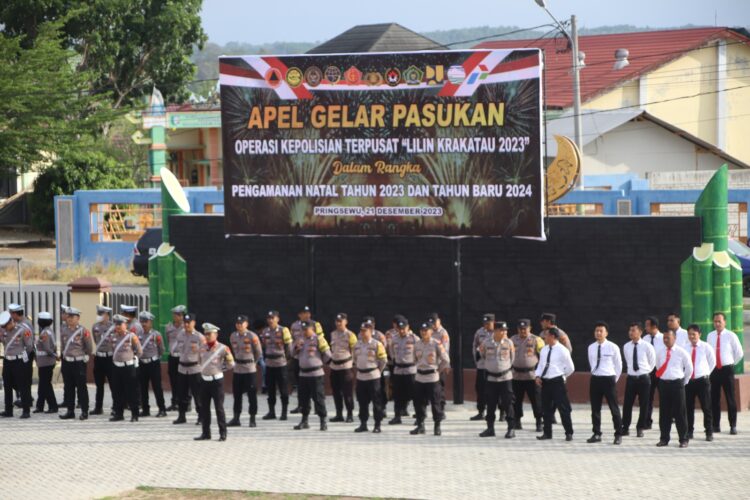 Latpraops Lilin Candi 2023, Polda Jateng mempersiapkan Pengamanan Natal dan Tahun Baru