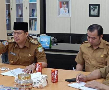 Polres Pringsewu Hadiri Rapat Konsolidasi Sentra Gakkumdu Penanganan Tindak Pidana Pemilu
