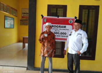 Pemerintah Pekon Banyumas Salurkan BLT DD Triwulan Ke-4 TA 2023
