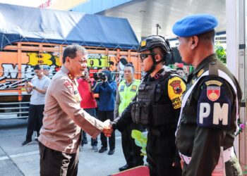 Amankan Mudik Nataru, Kapolda Jateng Cek Kesiapan Pos Terpadu Tol Kalikangkung
