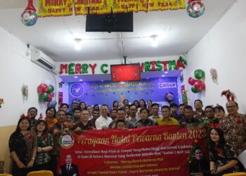 Perayaan Natal Pewarna Pengurus Daerah Prov.Banten 2023 Berjalan Sukses dan Meriah