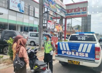 Operasi Lilin Krakatau 2023: Polres Pringsewu Gencar Patroli Daerah Rawan Pelanggaran dan Kemacetan