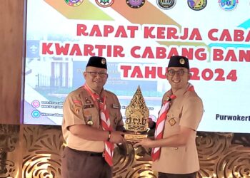 Ketua Mabicab Banyumas Hanung Minta Pramuka Banyumas Pertahankan Prestasi