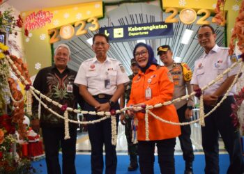 Pj Sekda Banyumas Hadiri Peresmian Skybridge dan Fasilitas Pelayanan Baru Stasiun Purwokerto