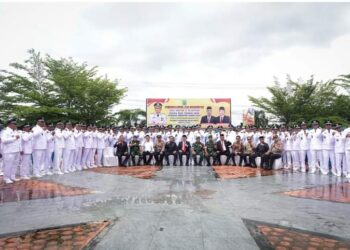 Pj Bupati Rahmat Syukur P. Hasibuan, S.STP., M.M., Lantik 105 Kepala Desa Terpilih Hasil Pilkades Serentak Tahun 2023