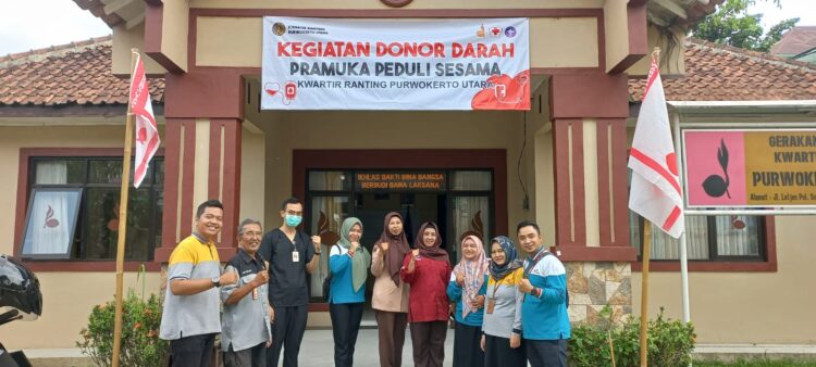 Kwarran Purwokerto Utara Gelar Donor Darah