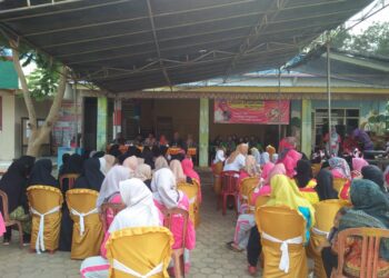 Ajak Masyarakat Hidup Sehat, Pekon Nusawungu Laksanakan Giat Paguyuban Kader