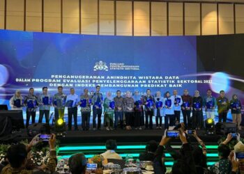 Kemenkumham Terima Penganugerahan dari BPS