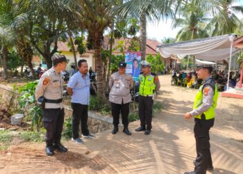 Belasan Lokasi Kampanye di Pringsewu Dijaga Ratusan Polisi