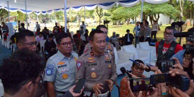 Belasan Lokasi Kampanye di Pringsewu Dijaga Ratusan Polisi