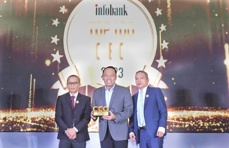 Sukses Pimpin Perusahaan, Tiga Direksi Jasa Raharja Masuk Jajaran Top 100 CEO dan Top 200 Next Leader 2023 Versi Infobank