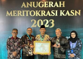 Berhasil Terapkan Sistem Merit, Banyumas Terima Anugerah Meritokrasi