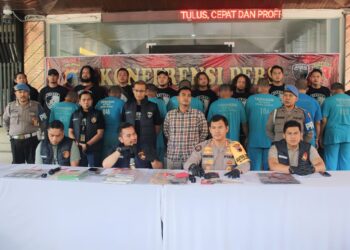 Lakukan Aksi Perampasan Kendaraan, 8 Oknum Debt Collector Dibekuk Polda Jateng